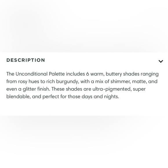 COPY - DOMINIQUE COSMETICS UNCONDITIONAL Eyeshadow Palette BRAND NEW with the B… - Picture 5 of 7